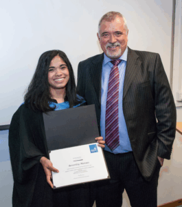 Beverley Moraes graduation photo