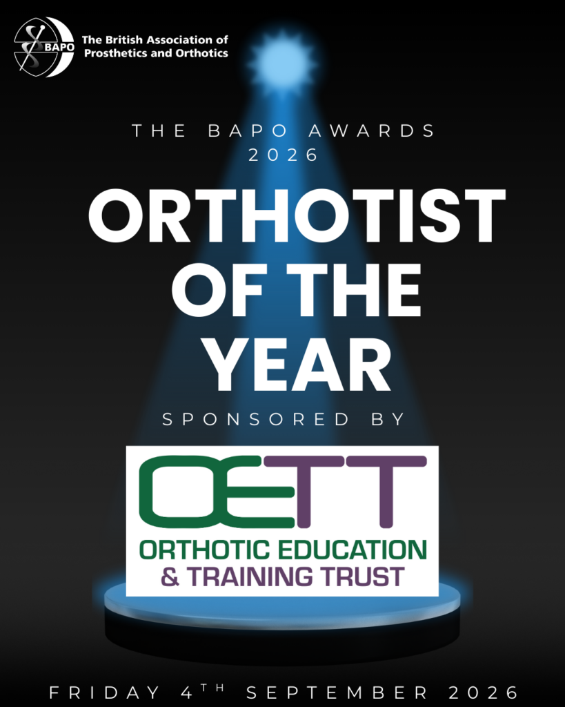 Orthotist of the Year Award 2026